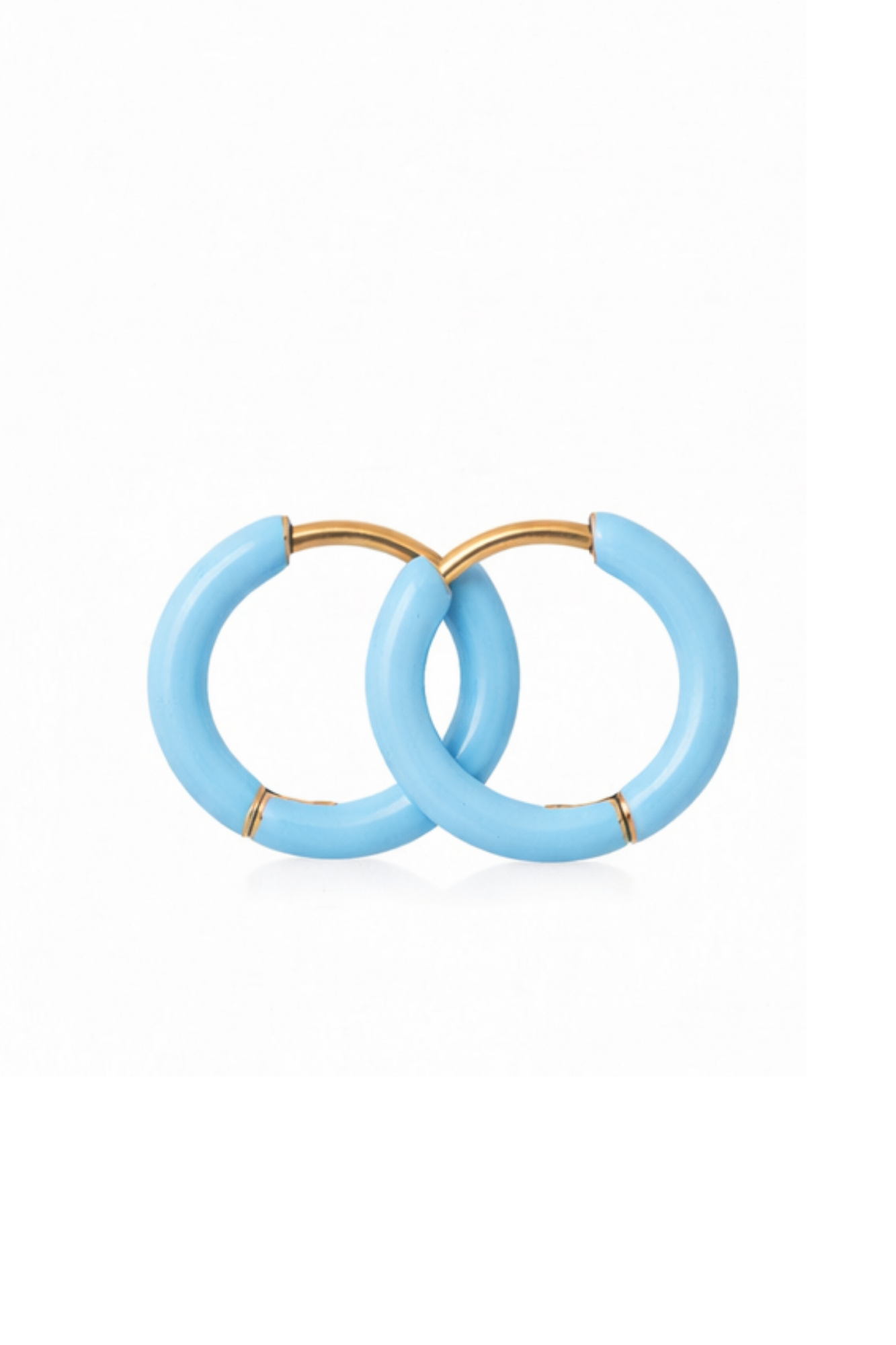Colourful Enamel Hoops