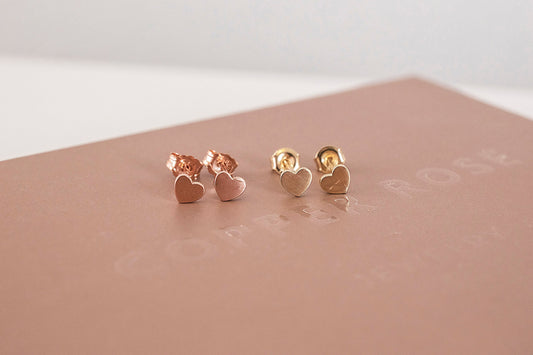 10K Solid Gold - Touch of Love Earrings