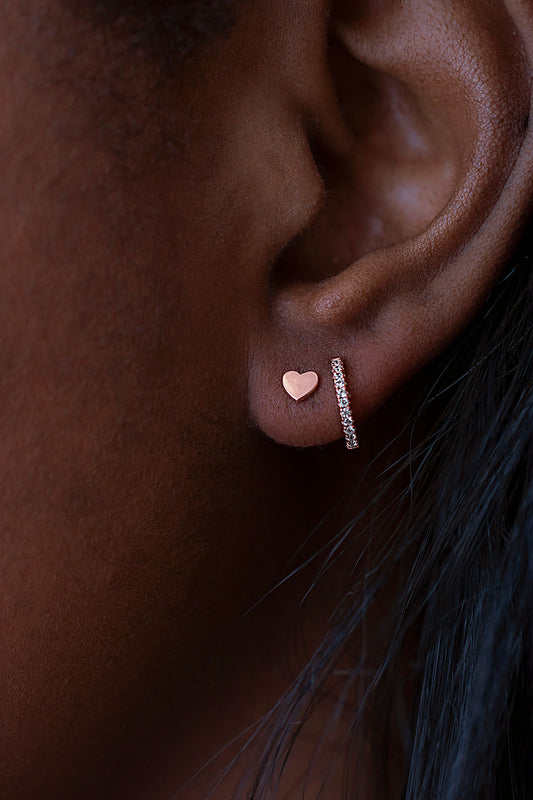 10K Touch of Love Earrings